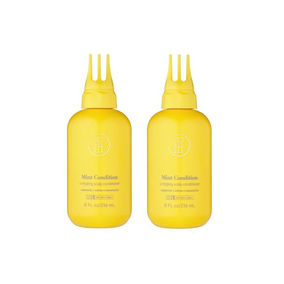 2 Pack TPH TARAJI Mint Condition Tingling Moisturizing Scalp Conditioner 8 oz ea - Picture 1 of 1